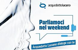 'Parliamoci nel weekend': così l'Au Andretta porta Acquedotto Lucano nelle piazze di Potenza e Matera 