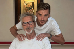 Stefano Tacconi lascia l'ospedale di Padre Pio a San Giovanni Rotondo