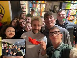 Il 'Federico II' di Apricena in libreria con Alessandro D'Avenia 