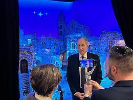 Bardi a New York per l'inaugurazione del Presepe Monumentale lucano