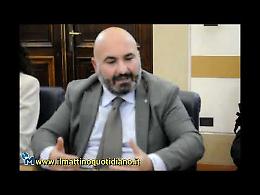 La squadra di Episcopo: il bancario Giulio De Santis si presenta