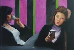 "Waiting for..." Angela: in mostra a Foggia la Vocale che coniuga passione e visioni nella narrazione dell'arte