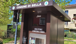 Successo green per il Comune di Bella: casette dell'acqua prese d'assalto. Ecco i numeri del risparmio per le famiglie