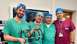 Al San Carlo di Potenza con gli specialisti Botonico e D’Amelio il primo trattamento chirurgico con trasporto osseo in Basilicata
