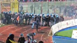 Per gli scontri Casertana-Foggia, 56 anni di Daspo a 14 tifosi