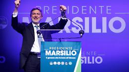 Marsilio si conferma governatore dell'Abruzzo. Bene Pd e FI, crolla M5s, male Azione