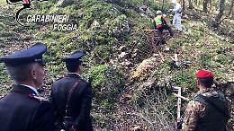 Corpo scoperto dai Carabinieri in un pozzo a San Nicandro Garganico, forse di un 27enne ucciso nel 2013