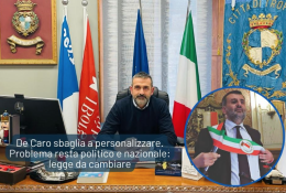Il sindaco di Tropea: «Decaro personalizza un problema che avrebbe dovuto affrontare per tutti i sindaci come presidente Anci per evitare lo scioglimento di 379 Comuni»