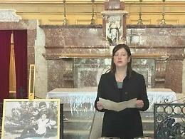 L'ultimo, toccante, saluto di Giovanna Mezzogiorno alle spoglie dei suoi genitori traslate in Molise