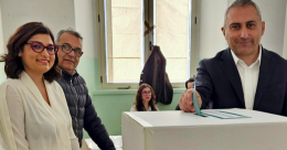 Marrrese al seggio: «Il cambiamento inizia da noi»