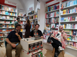 Verticalman, il supereroe della legalità a Foggia, si presenta con i suoi creatori Giuseppe Guida e Roberto Moretto 