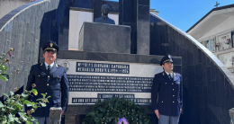 Cerimonia in memoria del brigadiere Giovanni Saponara a Salandra