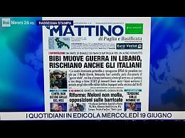 Israele muove guerra in Libano, rischiano anche gli Italiani