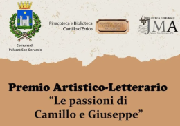 A Palazzo San Gervasio la prima edizione del concorso artistico-letterario “Le passioni di Camillo e Giuseppe” 