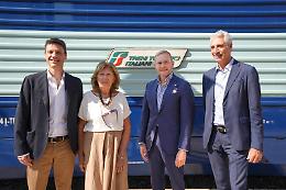 Andrea Caroppo "spinge" il treno magico che porta alla scoperta delle meraviglie del Salento