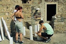 Il fattore Akka dei talenti dell'Accademia di Belle Arti di Foggia nel laboratorio a cielo aperto di Accadia