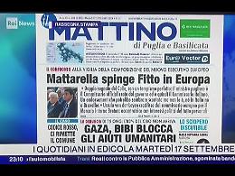 Mattarella spinge Fitto in Europa