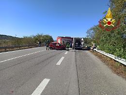Brutto incidente stradale sulla Ss 653 Sinnica: perde la vita un uomo di 79 anni 