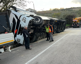 Incidente stradale alle porte alle porte di Oppido Lucano