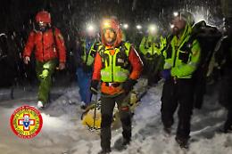 Giovane escursionista salvato sul versante lucano del Pollino a 1800 metri 