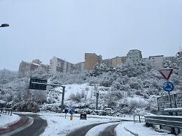 Emergenza neve, nel Potentino oltre 100 interventi dei Vigili del Fuoco