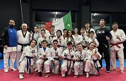Medagliere ricco in Austria per atlete e atleti di Taekwondo del Team Smiraglia di Foggia