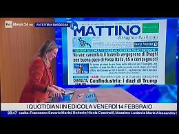 Cancellate le multe ai no vax. Confindustria: i dazi di Trump sono un danno considerevole