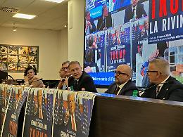 L'ex ministro Sangiuliano a Potenza per presentare "Trump, la rivincita": "L'Occidente deve essere qualcosa di unitario"