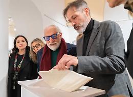 A Foggia le "memorie" di Cristian Biasci: il professore che scolpisce il tempo