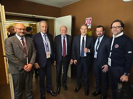 Promuovere la cultura della sicurezza: Bardi e Pepe incassano i complimenti del ministro Musumeci 