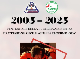 A Picerno l’Anpas “Angels” festeggia i suoi primi 20 anni: appuntamento domenica 27 aprile