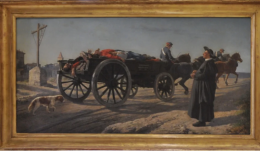 Lecce innamorata del vero con due opere storiche del grande pittore foggiano De Nigris appartenenti alla collezione d'arte della Città Metropolitana di Napoli