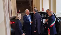 Matera, c'è il ministro dell'Interno Piantedosi per il Comitato provinciale di sicurezza
