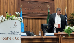 Sedici nuove "Toghe d'oro" a Foggia, Ursitti: 50 anni di professione per la giustizia
