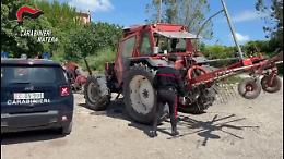 I Carabinieri della Basilicata recuperano mezzi agricoli rubati nelle province di Campobasso, Matera, Padova e Foggia
