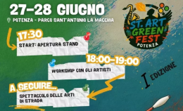 A Potenza una due giorni di arte di strada per riscoprire il 'polmone verde' di Sant'Antonio La Macchia