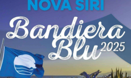 Nova Siri riceve la Bandiera Blu 2025: cerimonia il 1° luglio sul lungomare