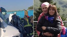 Muoiono nel viaggio di rientro a Bisceglie, dopo aver festeggiato a Firenze la laurea della figlia