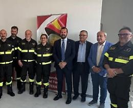 Stigliano, inaugurato il Presidio dei Vigili del Fuoco. Pepe: "Sicurezza e prevenzione"
