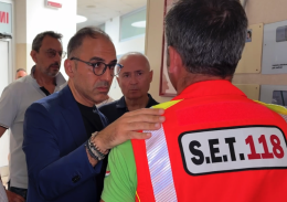 Piemontese a San Giovanni Rotondo dopo l'incidente mortale: "Ho voluto essere vicino alla famiglia travolta dalla tragedia e ai sanitari»