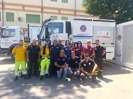 Antincendio boschivo, gemellaggio a Castellaneta Marina con i volontari del Gruppo Lucano
