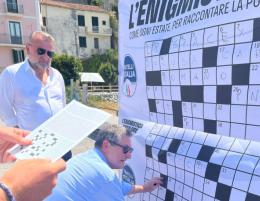 Gazebo di FdI a Maratea, Rosa: «Giustizia e sicurezza non solo parole, ma fatti concreti»