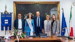 Il presidente Bardi accoglie Miss Italia 2025: “Katia, orgoglio lucano”