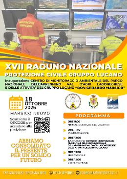 Torna il grande evento della Protezione civile con il Raduno del Gruppo lucano