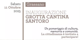A Grassano riapre la Grotta-Cantina Santoro: tra memoria, vino e cultura popolare