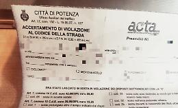 Potenza: in Via Cavour parcheggi trappola e multe lampo