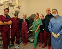 L'otorinolaringoiatria del San Carlo di Potenza ancora protagonista: intervento robotico all’avanguardia per una paziente siciliana