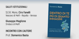 «Dentro di te più di quanto immagini». A Melfi la presentazione del nuovo saggio del prof. Basta sul microbiota umano
