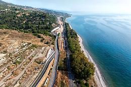 Statale Ionica 106, superato il 76 per cento dei lavori del Terzo Megalotto: prende forma l’asse strategico del Sud