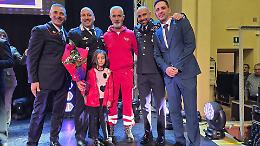 Il "Virgo Fidelis" al Maggiore Antonio Trocino, comandante dei "Cacciatori di Puglia"